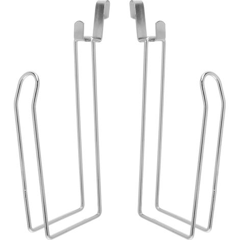 Porte-Papier Toilette Mural en Fer 2 Pcs Support Rouleau Rangement pour Papier Toilette Salle de Bain Pratique et Décoratif (1/5)