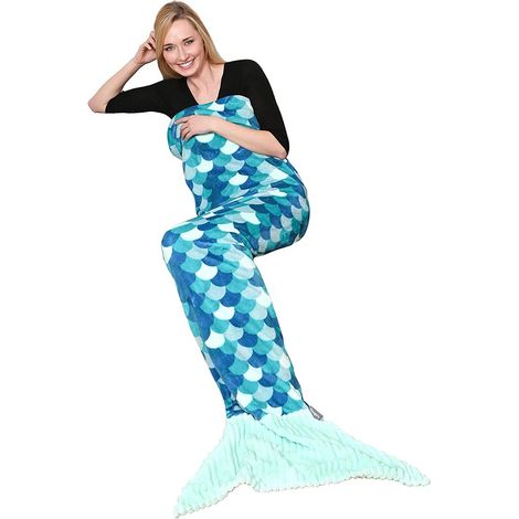 Kanguru Coperta coda di Sirena Turquoise (1/5)