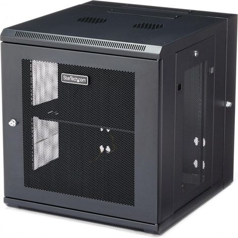 Startech Wandnetzwerk-Schrank 12U Schwarz