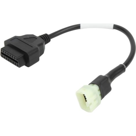Adaptateur de câble de diagnostic Delphi ECU 6 broches (avec connecteur) pour motos (1/5)