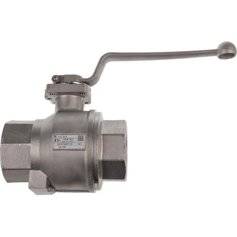 Kugelhahn 87E-2 Rp 2 Dichtung Teflon für Gas PN16 für Klär- und Biogas - 454015 von Weishaupt