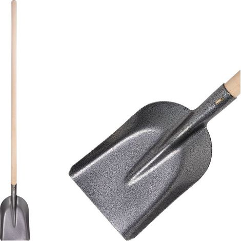 Schaufel S504A.WH, Muster 7131 gerade, Slim, KomaXit, Holzstiel (1/4)