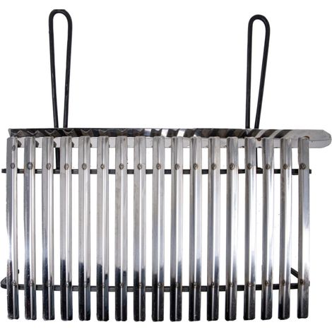 griglia per barbecue arnold in acciaio 60x35 cm