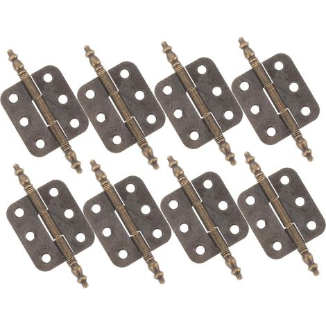 10 pièces Charnières Placards Vintage Fer (1/5)