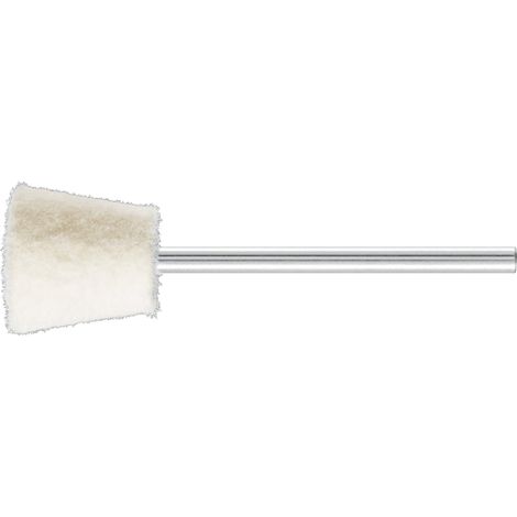 PFERD TOOLS mittelharte Filzpolierstifte Winkelform Ø 12x12 mm Schaft-Ø 2,35 mm 10 Stk (1/4)