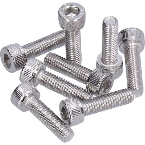 Kit de réparation de connecteurs métalliques à tête cylindrique creuse M5 A2-70 (30 pièces) M5x18 (1/5)