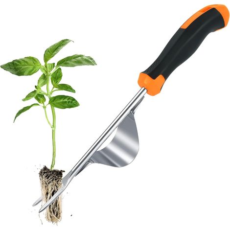Diserbante manuale, estirpatore di radici, diserbante manuale, strumento per diserbo manuale, estirpatore di radici manuale, adatto per rimuovere le erbacce da giardini/orti/paesaggi (1/5)