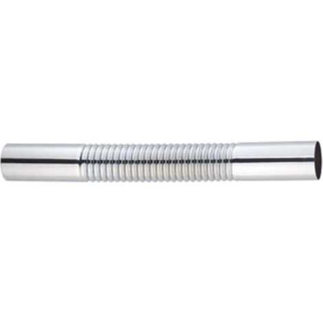 10 x CANOTTO FLESSIBILE OTTONE CROMATO D 30X250 MM
