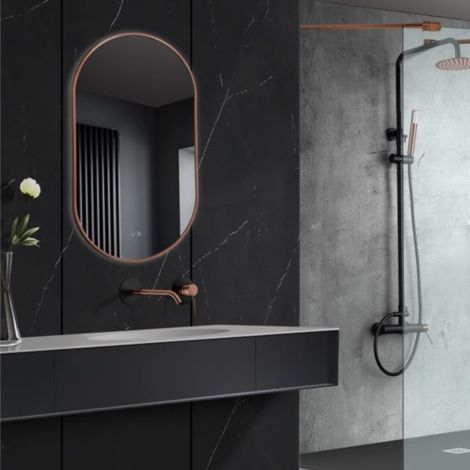 espejo de baño con luz LED