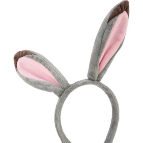 Serre-tête oreilles d'animal et queue pour femmes et filles, accessoire mignon pour Halloween, Noël, cosplay et déguisement adulte. (1/5)
