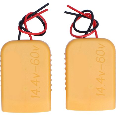Support de batterie avec connecteur et câble 14 AWG, kit électrique DIY, montage 14,4‑60V (1/5)
