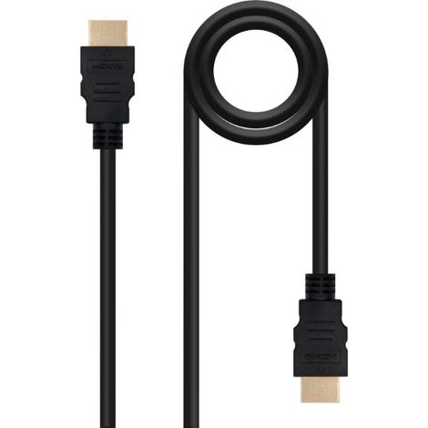 NANOCABLE 10.15.1701 - Câble HDMI V1.4 High Speed/HEC, A/M-A/M, noir, 1.5 m