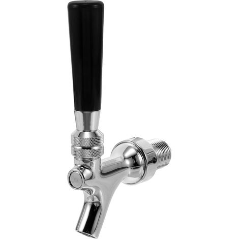 Robinet de fût de bière à tige, corps en laiton, piston en inox - Remplacement pour distributeurs de boissons P204 (1/5)