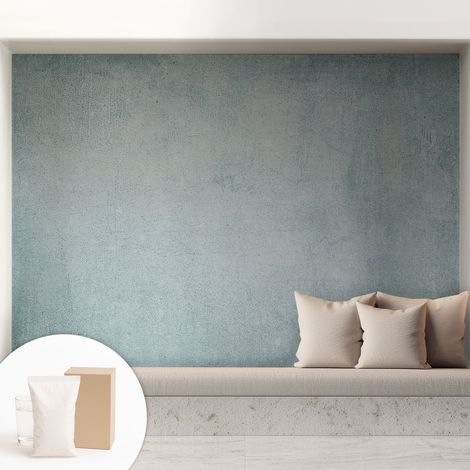 Papier peint avec colle pour décoration moderne de salon chambre à coucher cuisine et bureau Facile Béton gris 208x146 cm (1/5)