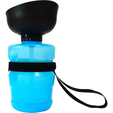 Tragbare Hundewasserflasche, BPA-frei, 500 ml (1/5)