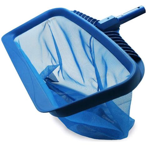 Professionelles Pool-Skimmernetz, robustes Reinigungsgerät mit feinem, tiefem Nylon-Netzbeutel – Schnelle Reinigung, leicht anzuhebende Kante zur Entfernung von Schmutz