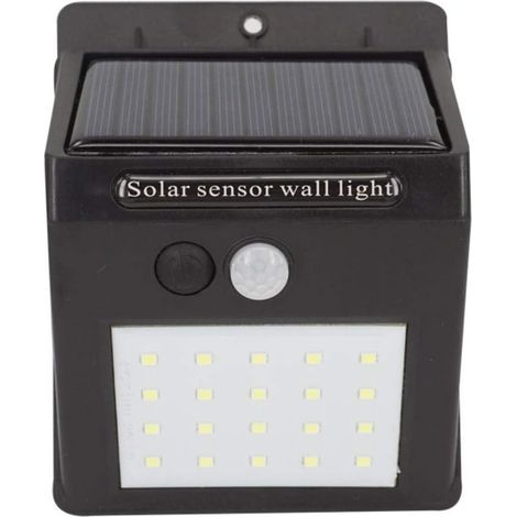 Solar Light Solar Wall Light Outdoor Spotlights Solar Garden Lights Solar-Charged Body Sensor Lights 20Led Garden Light Outdoor Wall Lamp Home Villa Home Wall Lamp Energy-Saving Light Lighting (1/5)