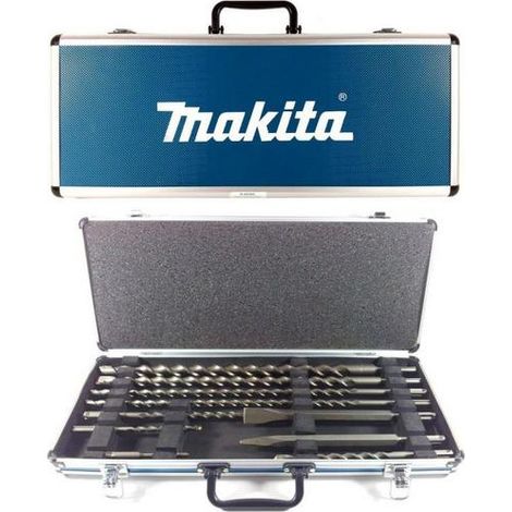 Makita D-42385 set di punte e scalpelli SDS-Plus 10 pezzi