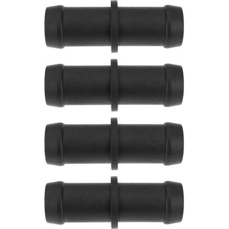 Lot de 4 raccords de durite de liquide de refroidissement de 18 mm pour durites de voiture de diamètre intérieur 18 mm (1/4)
