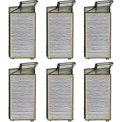 Zubehör für den Dreame X60 Max Ultra Complete / X60 Ultra / X60 Master Saugroboter: waschbarer und wiederverwendbarer HEPA-Filter (6er-Pack). (1/5)