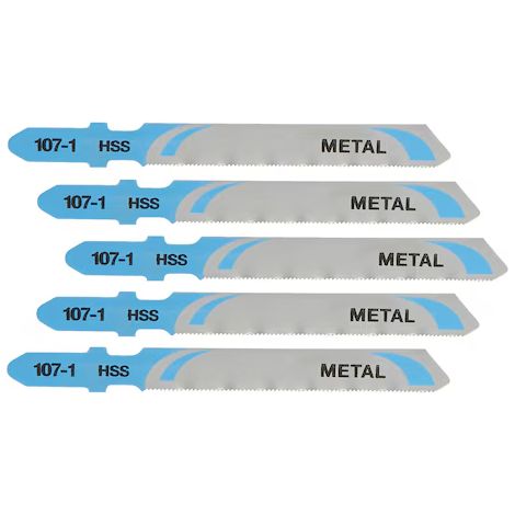 DEWALT DT2162QZ LAMES DE SCIE SAUTEUSE POUR MANCHE EN MÉTAL EN T HSS T118G (LOT DE 5)