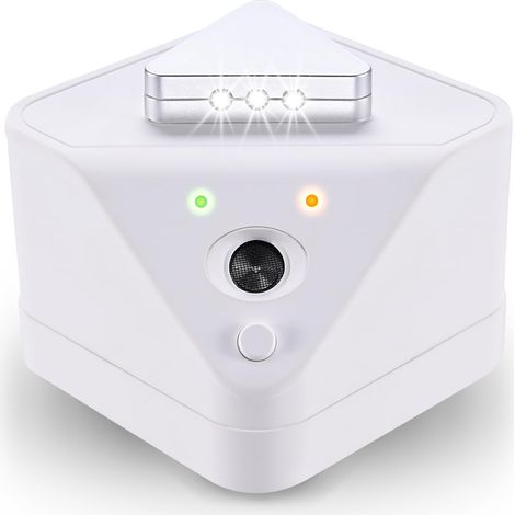 Blanc,Répulsion des souris par ultrasons pour intérieur - Répulsif anti-nuisibles, 3 modes de fonctionnement - Pour la maison/cuisine/débarras - Répulsion des souris pour les rats, les rongeurs (1/5)
