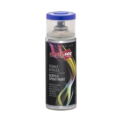 SMALTO ACRILICO MULTIUSO 400 ML RAL 7032 GRIGIO GHIAIA AMBRO-SOL