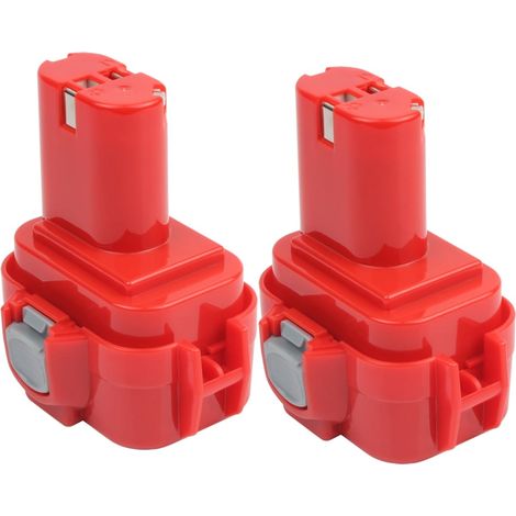 2X 9.6V 4.8Ah Ni-MH Batterie pour Makita PA09 9120 9122 9134 9100 9100A 9101A 9102 6207D 192595-8 192596-6 192638-6 193977-7 638344-4-2