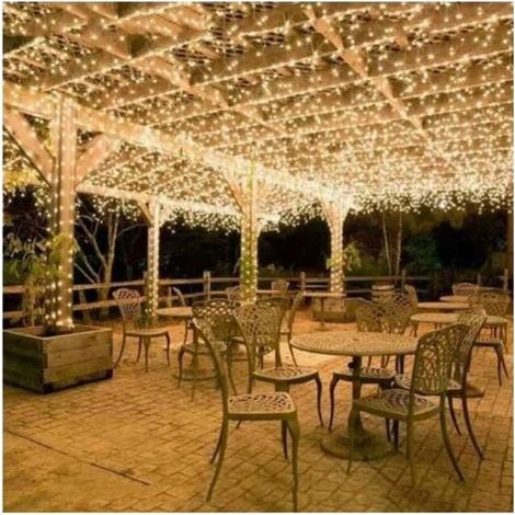 100M 600 LED Guirlande Lumineuse Carnaval Mariage Extérieur Jardin Intérieur Éclairage(Blanc chaud) (1/5)