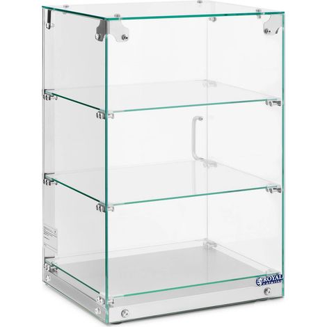 Vitrine neutre - Royal Catering - Volume : 60 l - Dimensions Étagères : 39 x 30 cm (1/5)