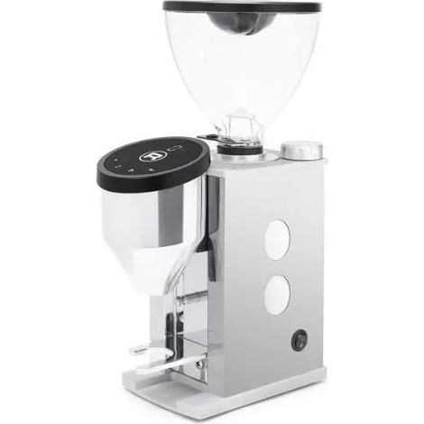 Rocket Espresso Faustino molinillo de café cromado blanco (1/2)