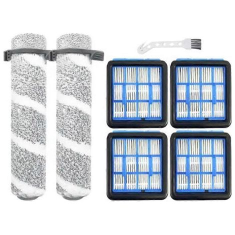 LAN Kit brosse rotative et filtre HEPA pour aspirateur eau et poussière sans fil Bissell 3930F, 3933 V2 et 39999Z. Pièces détachées pour brosse d'aspirateur et filtre. (1/5)