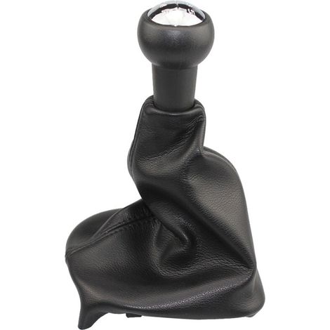 Pomello del cambio Ulisem con impugnatura in tessuto, 5 marce, per Citroen C2 C4 Picasso - Peugeot 206 306 307 308 3008 (1/4)