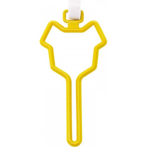 Distributeur de sacs à crottes de chien, support de sacs à crottes de chien de haute qualité, adapté à la marche, à la course et au cyclisme (jaune), 3 pièces (1/5)