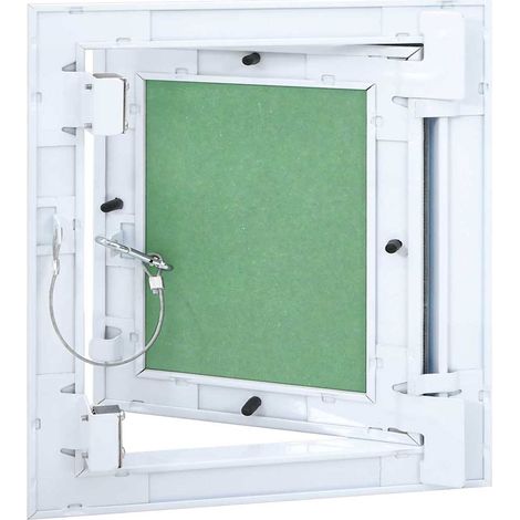 Trappe de visite Blanc 30 x 30 cm Aluminium et Plâtre CFW416260 (1/5)