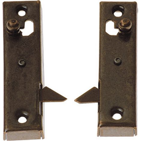 25COPPIE BLOCCATAPPARELLE SICURBLOCK ACCIAIO BRONZATO (1/2)