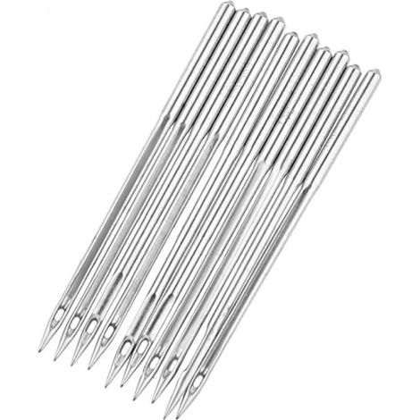 10 aiguilles industrielles DBx1 taille 110/18 pour machines à coudre JUKI SINGER BROTHER