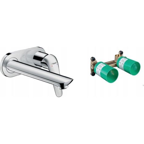 Duro Novus rubinetto da lavabo a muro design moderno
