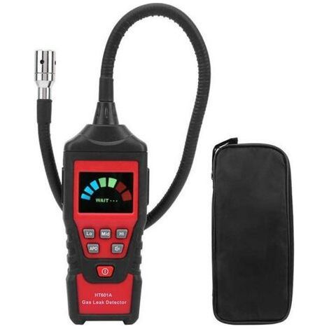 Tragbares Gaswarngerät – 40 cm flexibler Sensor für beengte Platzverhältnisse – 85 dB akustischer Alarm – Hohe Empfindlichkeit für präzise Leckageerkennung (1/5)