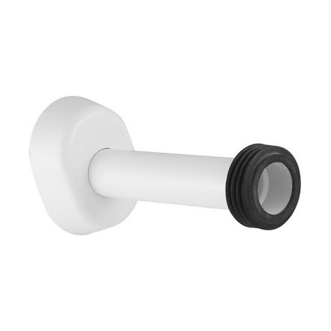 CANOTTO DI ALLACCIAMENTO TELESCOPICO PER CASSETTA SIRENA Diam. 40/44 L.250 Bianco DH