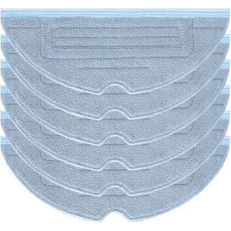6pcs Mop Cloth for Roborock S7 Pro Ultra S7 MaxV Ultra S7 Plus S7 Max Replacement Parts Accessories for Roborock S7 T7s T7s Plus Robot Vacuum Cleaner (1/5)