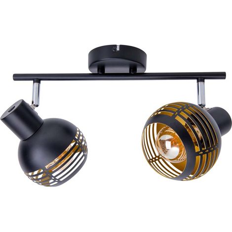 Deckenleuchte Deckenlampe Wohnzimmerlampe Schlafzimmerlampe Metall 2-Flammig