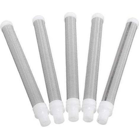 Filtre airless 60 mesh pour pistolet à peinture – Lot de 5 filtres en acier inoxydable – Filtration efficace pour industrie chimique (1/4)