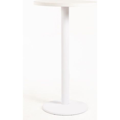 Mesas - Mesa Kuat Alta Redonda 60 cm - Blanco (1/5)