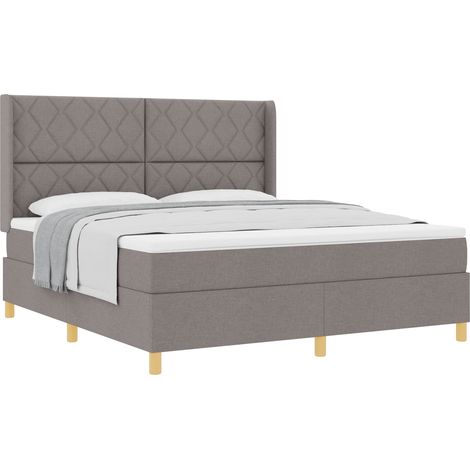 Maison Exclusive - Letto a molle con testiera Talpa 180 x 200 cm Tessuto (1/5)