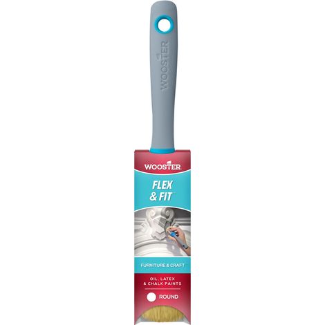 Wooster Flex and Fit - Suitable for all Paints Brush - Round Synthetic - 2 Inch