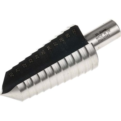 Foret étagé RS PRO 20mm 30mm, HSS ( Prix pour 1 )