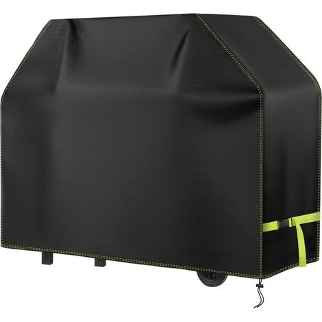 Housse pour barbecue d'extérieur, Oxford 420D, 117 x 66 x 117 cm, résistante au vent, au soleil et à l'eau, compatible avec la plupart des barbecues (1/5)
