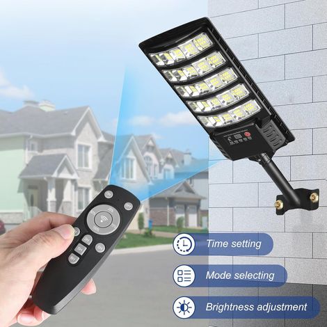 Ultra helle LED-Solarleuchte für außen mit Bewegungsmelder, IP65 wasserdicht für Garten, Hof und Einfahrt, kabellose Sicherheitsbeleuchtung (37 x 15,6 cm)-lsw (1/4)