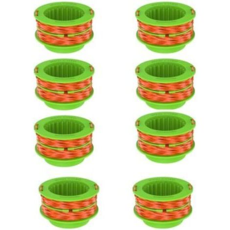 Set di cavi di taglio per decespugliatore EGO power + AS1300, bobine di ricambio per decespugliatore Ego 15 ST1500/ST1500-S, 8 pezzi